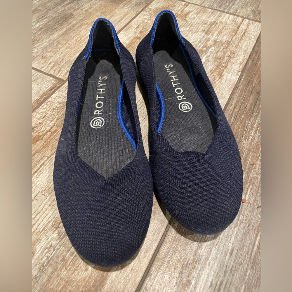 Rothy's 9.5, Navy Blue